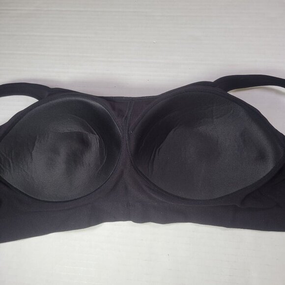 Truekind Black Everyday Comfort Straps Wireless Shaping Bra #10024 Size 2X - Picture 3 of 5